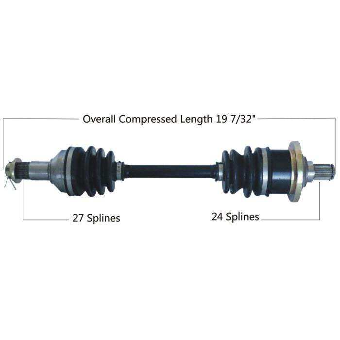 TYTANEUM OE REPLACEMENT CV AXLE ARCTIC CAT FRONT LEFT / RIGHT#mpn_813-0022