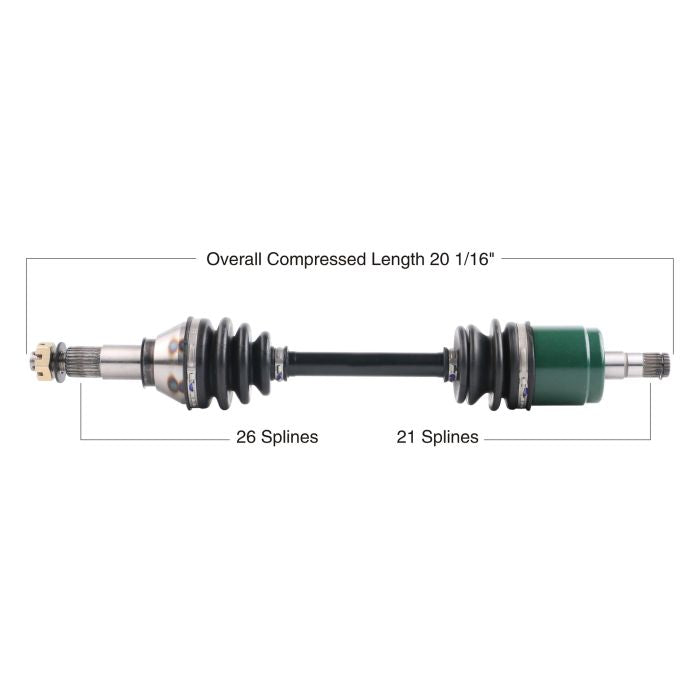 TYTANEUM OE REPLACEMENT CV AXLE CAN-AM FRONT LEFT#mpn_813-0031