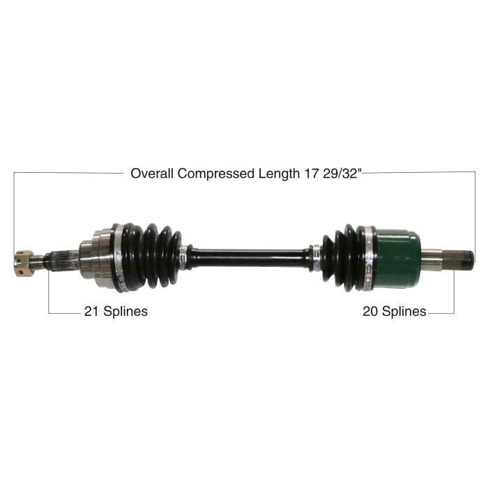 TYTANEUM OE REPLACEMENT CV AXLE HONDA FRONT LEFT / RIGHT#mpn_813-0064