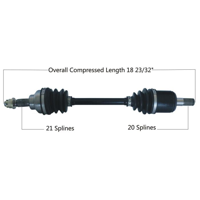 TYTANEUM OE REPLACEMENT CV AXLE HONDA FRONT RIGHT#mpn_813-0081