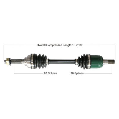 TYTANEUM OE REPLACEMENT CV AXLE SUZUKI FRONT LEFT#mpn_813-0190