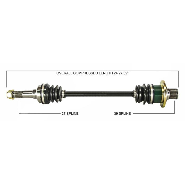 TYTANEUM OE REPLACEMENT CV AXLE YAMAHA REAR RIGHT#mpn_813-0214