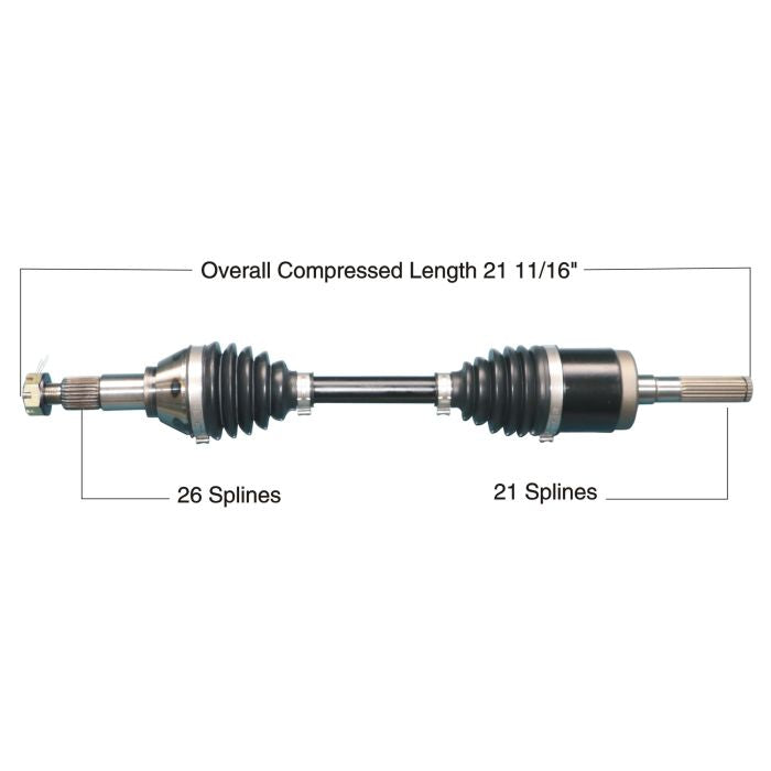 TYTANEUM HEAVY DUTY CV AXLE CAN-AM FRONT RIGHT#mpn_813-0243