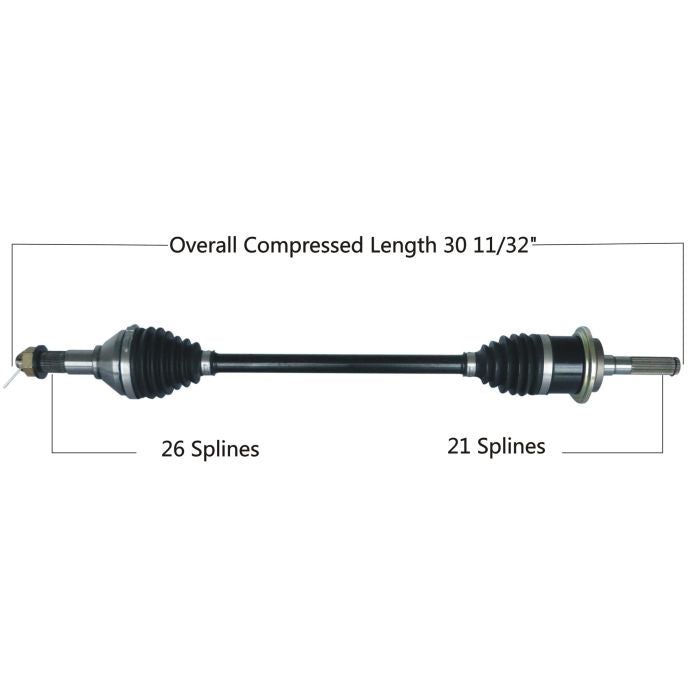 TYTANEUM HEAVY DUTY CV AXLE CAN-AM FRONT RIGHT#mpn_813-0256