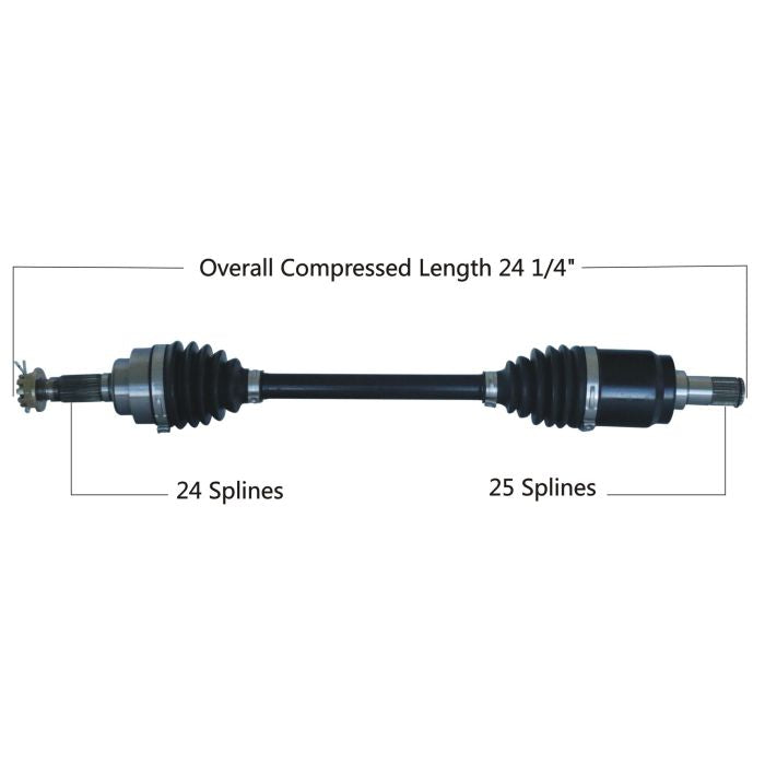 TYTANEUM HEAVY DUTY CV AXLE HONDA REAR LEFT#mpn_813-0273