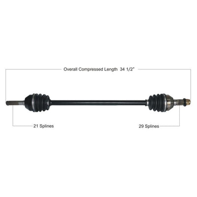 TYTANEUM OE REPLACEMENT CV AXLE#mpn_813-0366