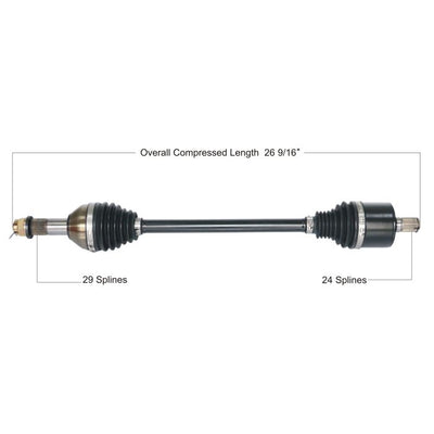 TYTANEUM HEAVY DUTY CV AXLE#mpn_813-0374
