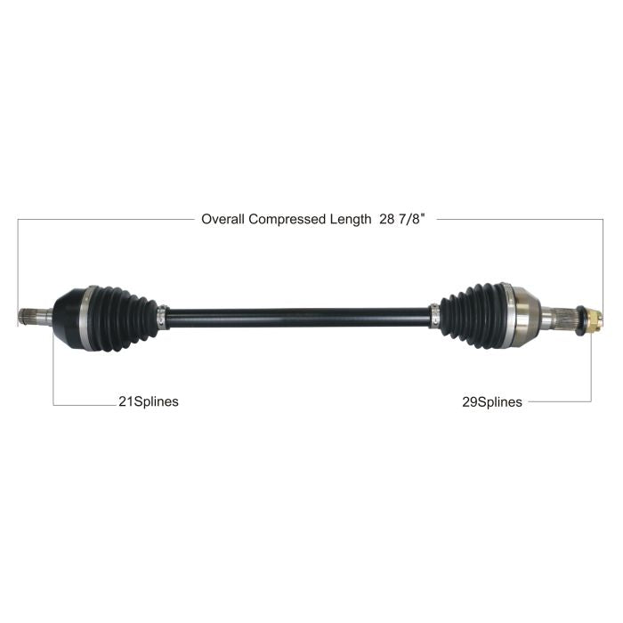 TYTANEUM HEAVY DUTY CV AXLE#mpn_813-0382