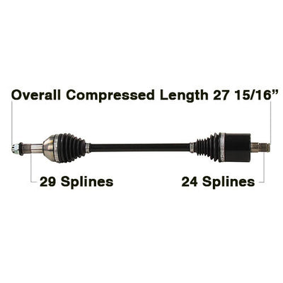 Tytaneum CAN-6087HD CV Axle Rear Left / Right #CAN-6087HD