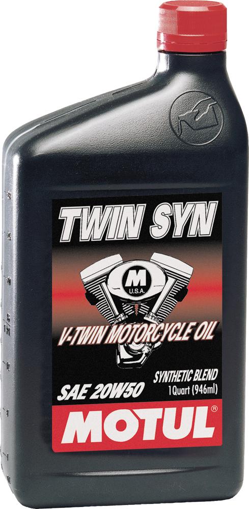 TWIN SYN V-TWIN MOTORCYCLE OIL 20W50 1QT #108084