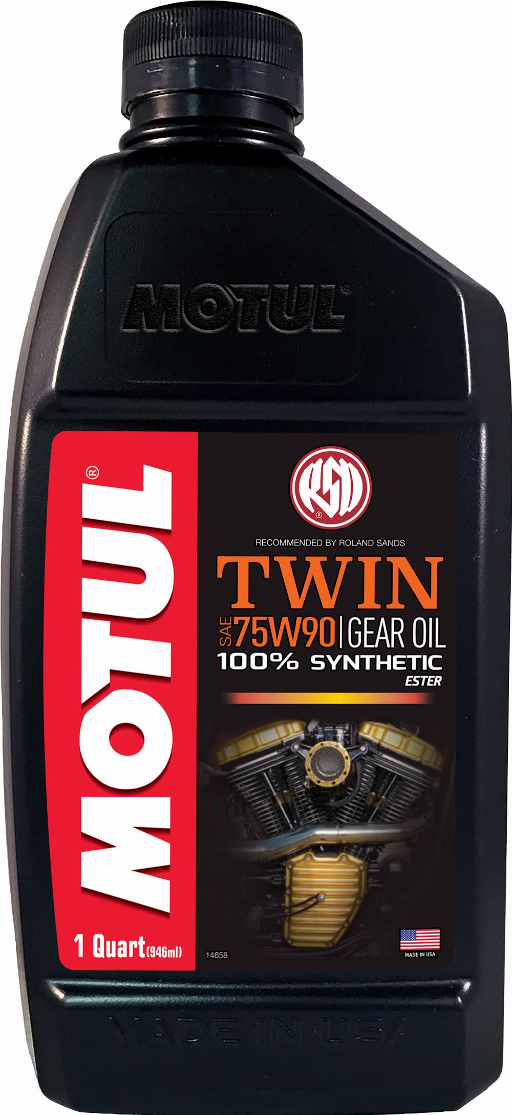 MOTUL TWIN 100% SYN 75W90 QT #108064