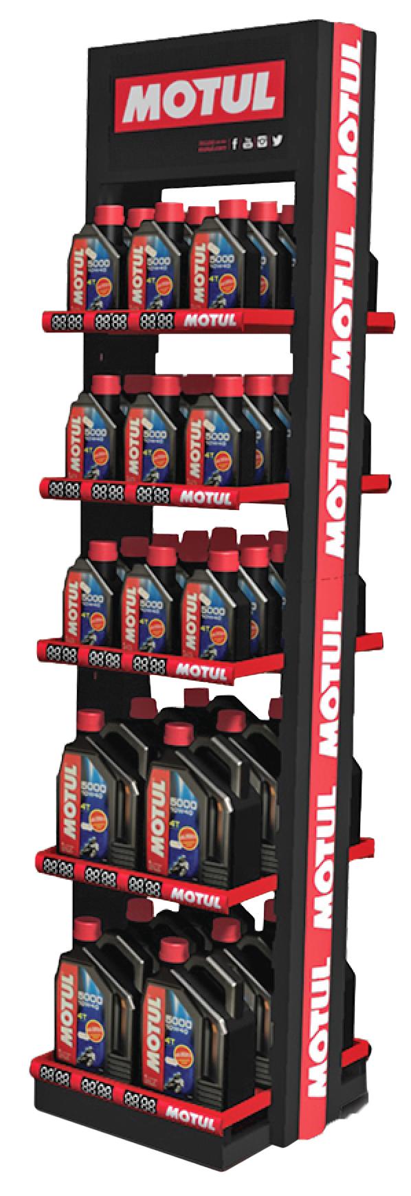 MOTUL DISPLAY RACK SMALL TUA - ETA LATE SUMMER#mpn_205481