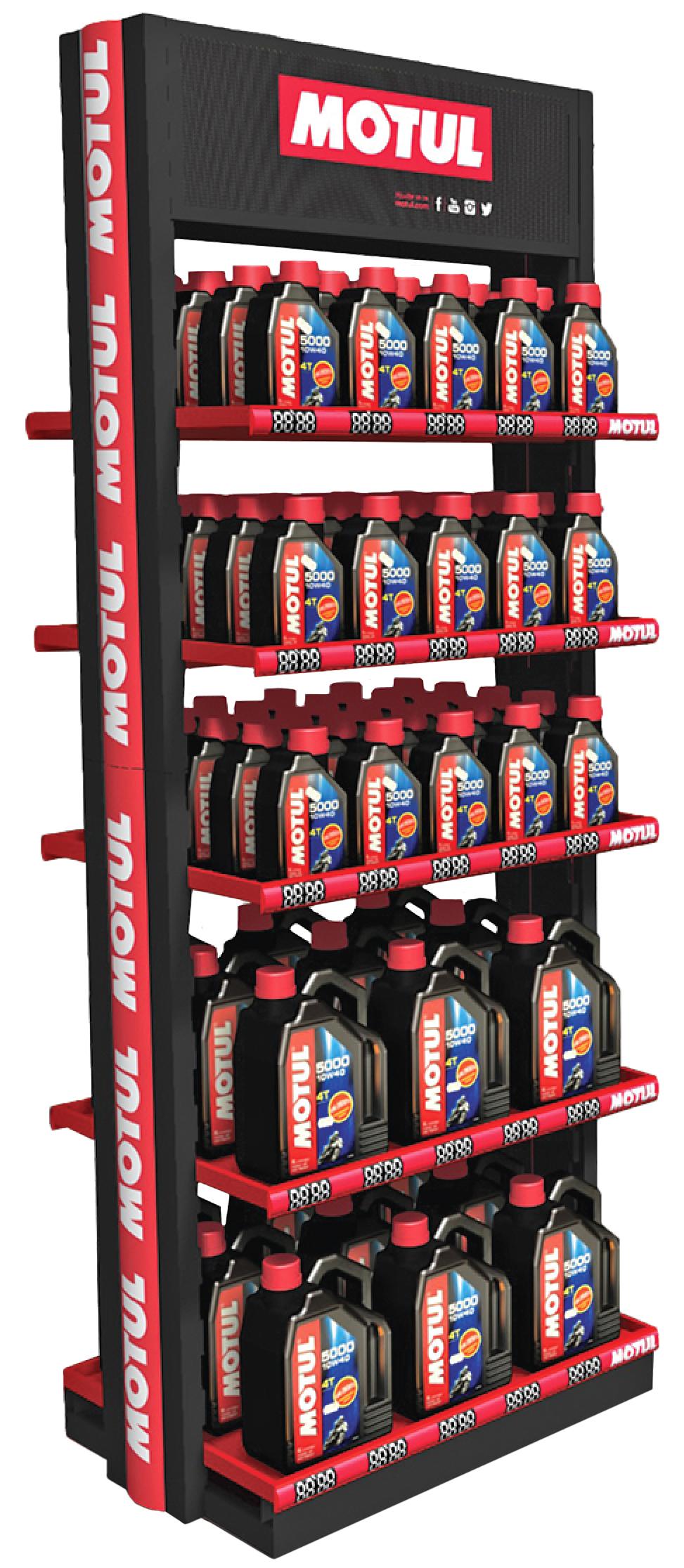 MOTUL DISPLAY RACK LARGE TUA - ETA LATE SUMMER#mpn_205480