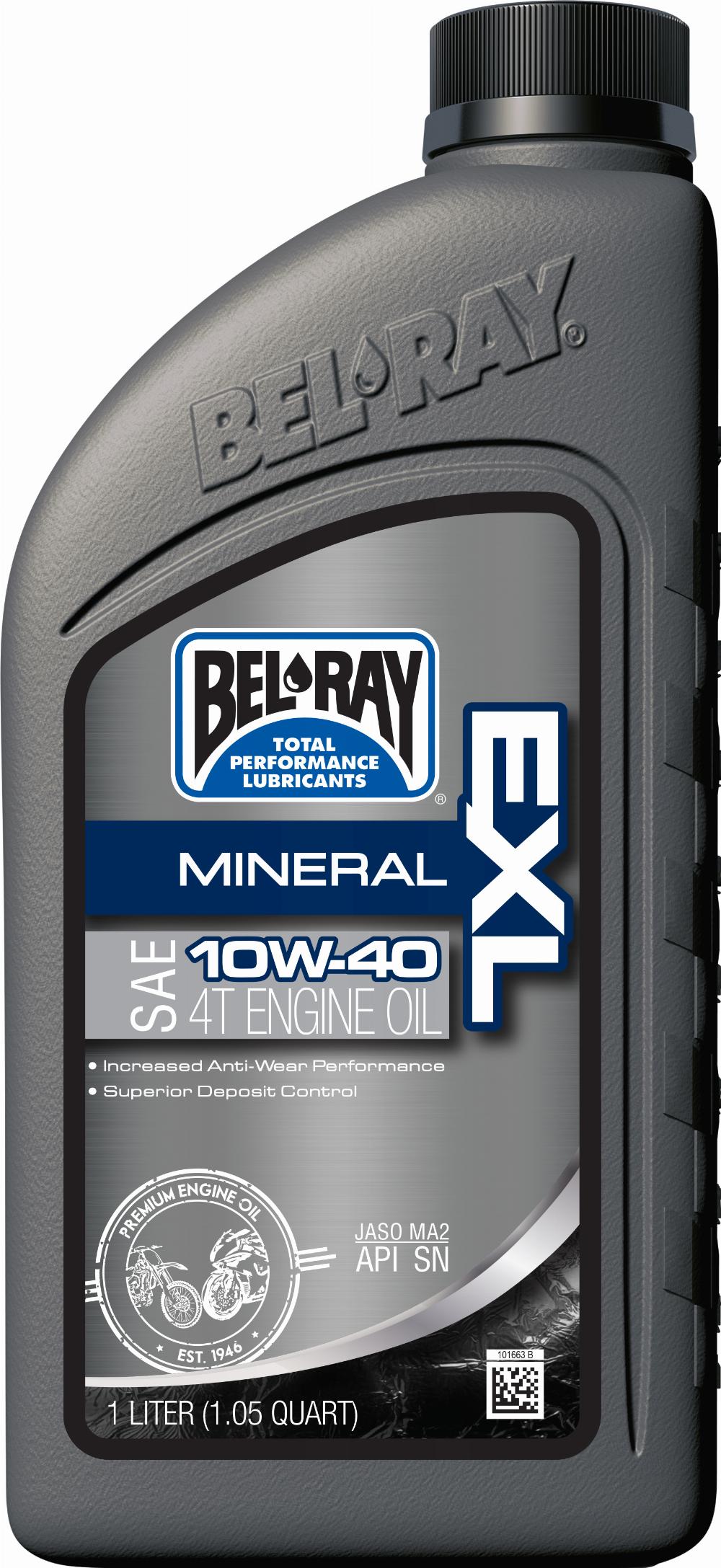 EXL MINERAL 4T ENGINE OIL 10W-40 1L #99090-B1LW