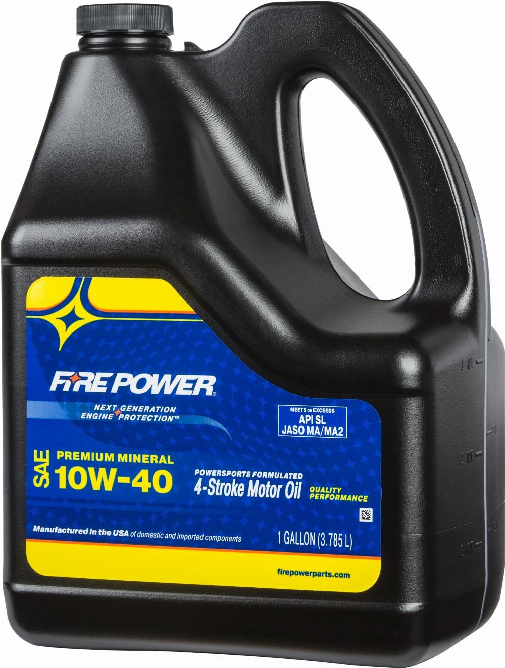 MINERAL 4-STROKE OIL 10W-40 GAL 4/CASE #196980