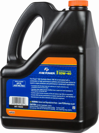 SYNTHETIC BLEND 4-STROKE OIL 10W-40 GAL 4/CASE#mpn_196983