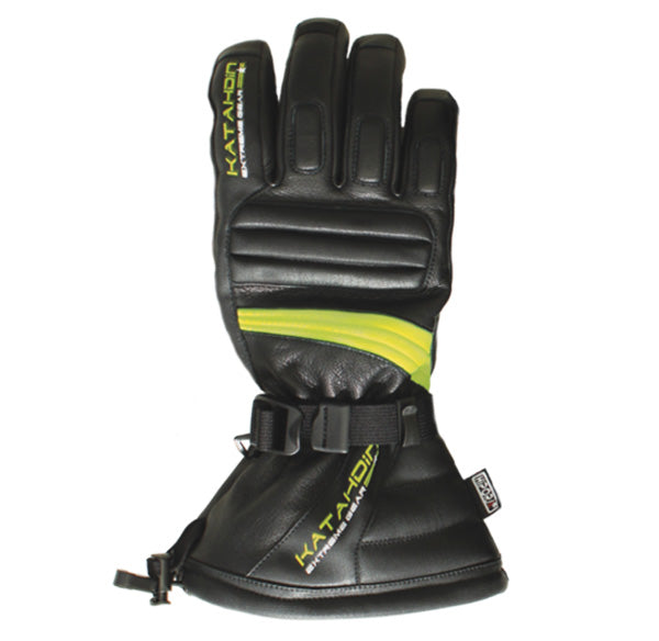 KG-TORQUE LEATHER GLOVE, BLACK/HI-VIZ, X-LARGE#mpn_84183415