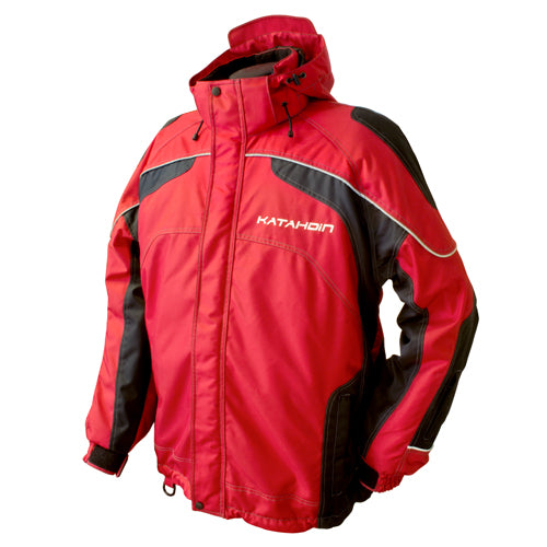 KATAHDIN GEAR MEN'S TRON SNOWMOBILE JACKET, RED-MED#mpn_84190603