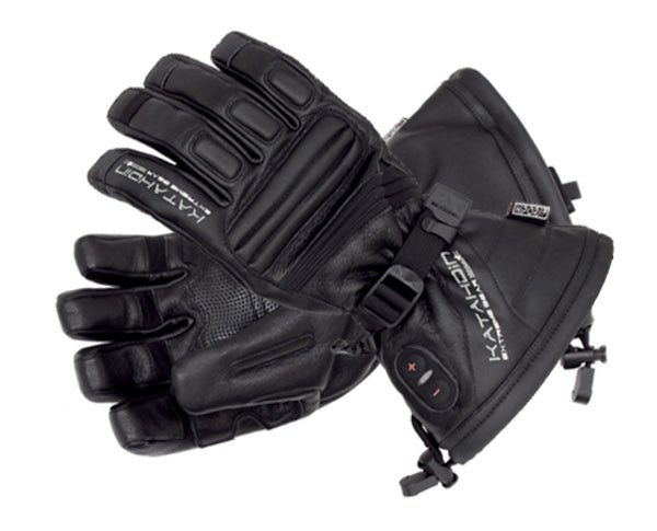 KATAHDIN GEAR TORCH LEATHER HEATED GLOVES, BLACK, 3-XL#mpn_84290107