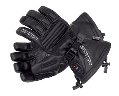 KATAHDIN GEAR TORCH LEATHER HEATED GLOVES, BLACK, 4-XL#mpn_84290108
