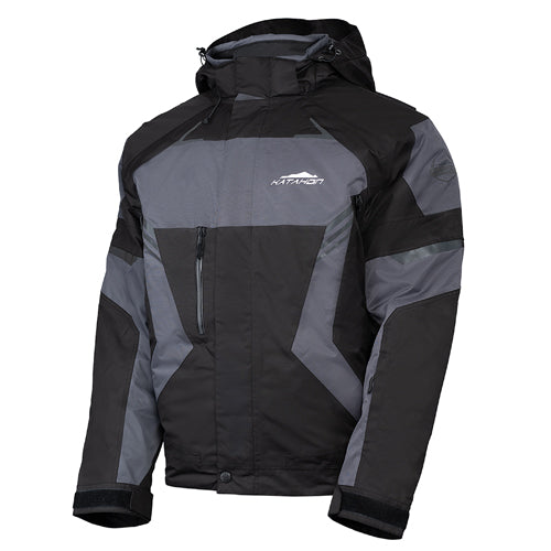 KATAHDIN GEAR DAGGER JACKET MENS, BLACK/GREY - X-LARGE#mpn_84300805