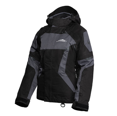 KATAHDIN GEAR DAGGER JACKET WOMENS, BLACK/GREY - X-LARGE#mpn_84310805