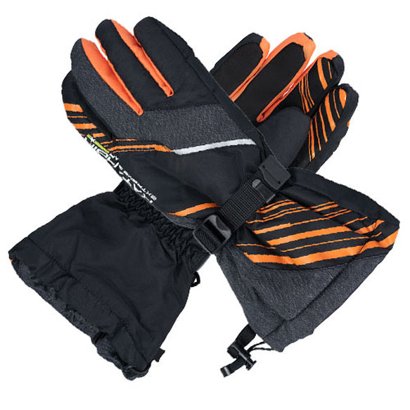 KATAHDIN GEAR GUNNER GLOVES BLACK/GREY/ORANGE - SMALL#mpn_84620502