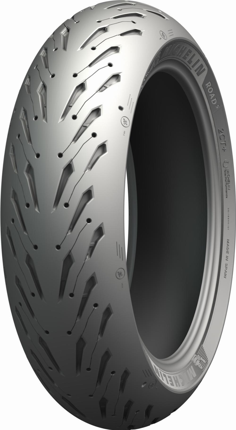 TIRE PILOT ROAD 5 GT REAR TL 190/55 ZR 17 (75W) RADIAL #79407
