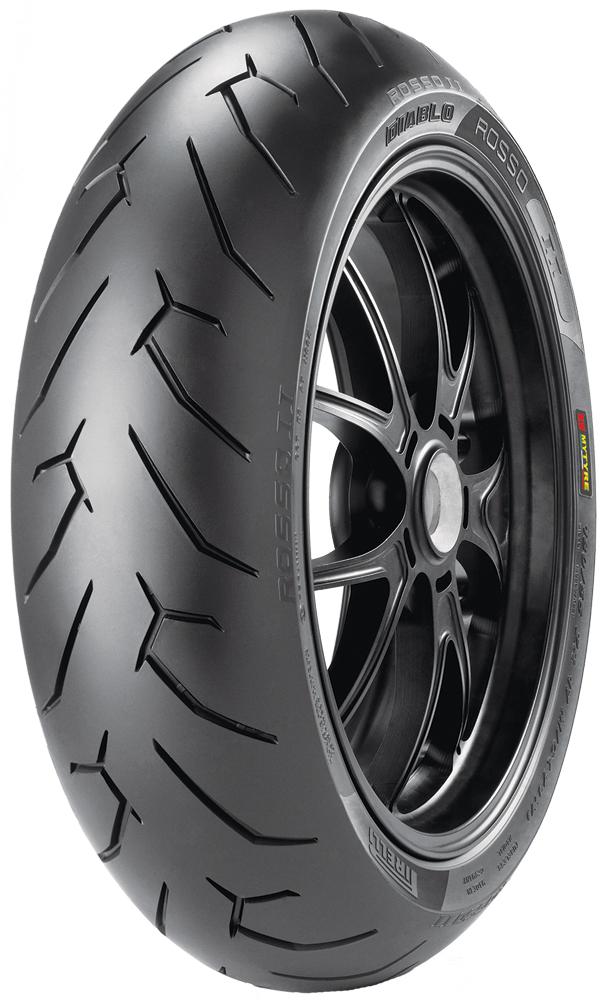 TIRE DIABLO ROSSO 2 REAR 180/60ZR17 (75W) RADIAL #2321900