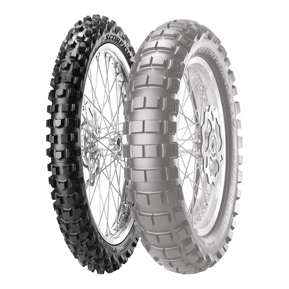 TIRE RALLY FRONT 90/90-21 54R BIAS #3908400