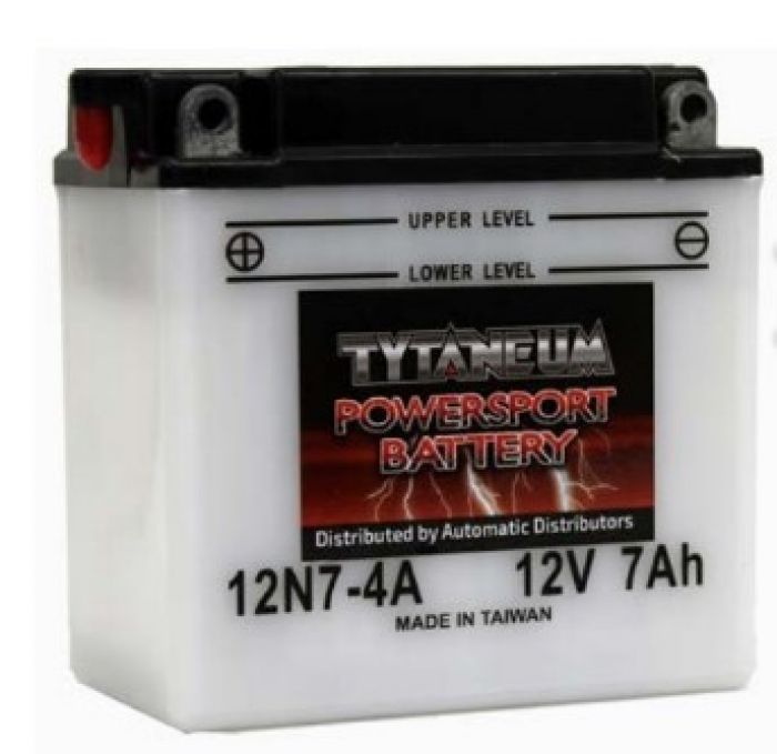 Tytaneum 12N12A-4A-1FP Battery 12N12A-4A-1 with Acid #12N12A-4A-1FP