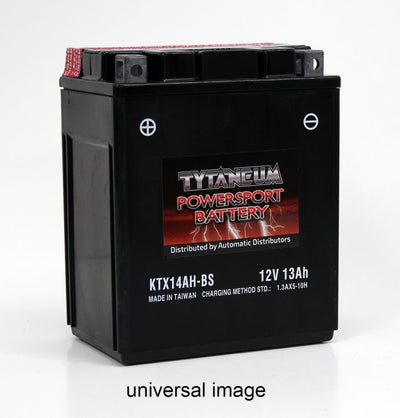 Tytaneum KT12A-BS Battery Kt12A-Bs with Acid Pack #KT12A-BS