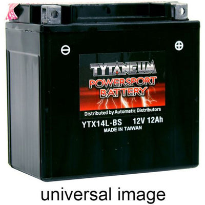 Tytaneum Ytx14H Fa Battery Ytx14H Factory Activated #YTX14H-FA