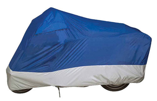 Dowco 26010-01 Guardian Ultralite Motorcycle Cover-Blue-Silver-M #26010-01