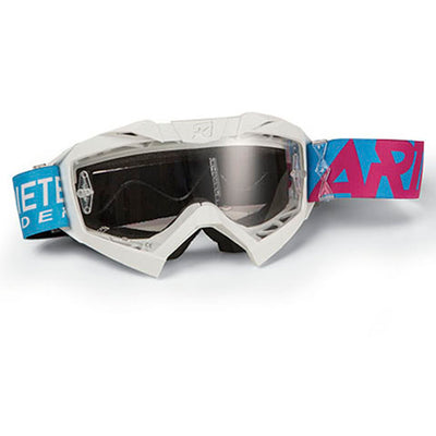 MX GOGGLES ADRENALINE - SENIORWHITE PINK LIGHT BLUE#mpn_14001-SBP