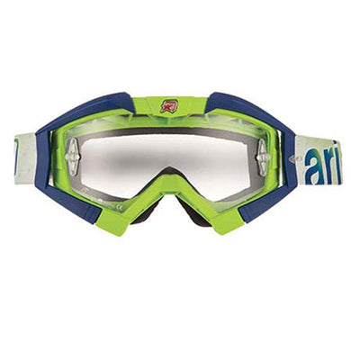 MX GOGGLES RIDING CROWS LIME BLUE#mpn_13950-LA15