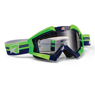 MX GOGGLES RIDING CROWS TOP WHITE, BLUE OUTRIGGERS#mpn_13950-TANV