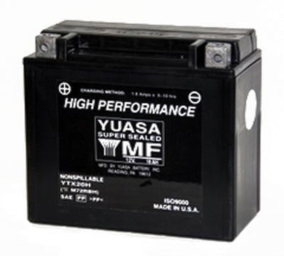 YUASA YTX9 FACTORY ACTIVATED, MAINTENANCE FREE 12 VOLT BATTERY#mpn_YUAM729BS