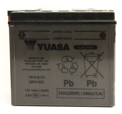 Yuasa YUAM2216C Yumicron CX 12V Battery #YUAM2216C