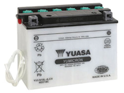 YUASA Y50-N18L-A-CX YUMICRON CX-12 VOLT BATTERY#mpn_YUAM2218C