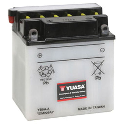 YUASA YB9A-A YUMICRON-12 VOLT BATTERY#mpn_YUAM229AY