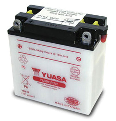 YUASA YB9B YUMICRON-12 VOLT BATTERY#mpn_YUAM229BY