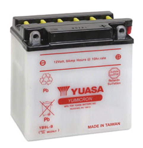 YUASA YB9L-B YUMICRON-12 VOLT BATTERY#mpn_YUAM229LY