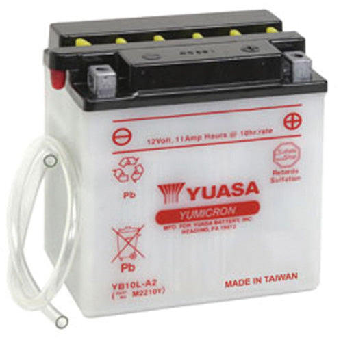 YUASA YB10L-A2 YUMICRON-12 VOLT BATTERY#mpn_YUAM2210Y