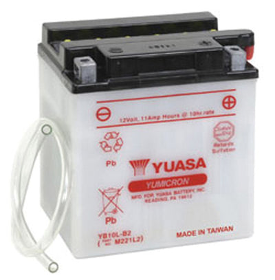 YUASA YB10L-B2 YUMICRON-12 VOLT BATTERY#mpn_YUAM221L2