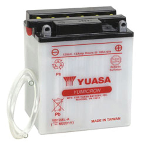 YUASA YB12AL-A YUMICRON-12 VOLT BATTERY#mpn_YUAM2221Y