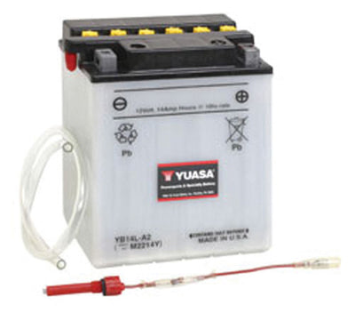 YUASA YB14L-A2 YUMICRON-12 VOLT BATTERY#mpn_YUAM2214Y