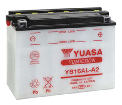 YUASA YB16AL-A2 YUMICRON-12 VOLT BATTERY#mpn_YUAM22162