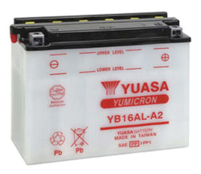 Yuasa YUAM22162 Yumicron 12 Volt Battery Yb16Al-A2 #YUAM22162