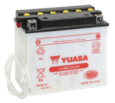 YUASA YB18L-A YUMICRON-12 VOLTBATTERY#mpn_YUAM2218L